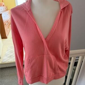 Sweaty Betty Coral Pink lightweight Sweatshirt